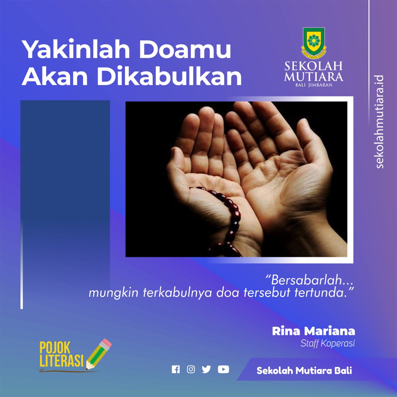 Yakinlah Doamu Akan Dikabulkan