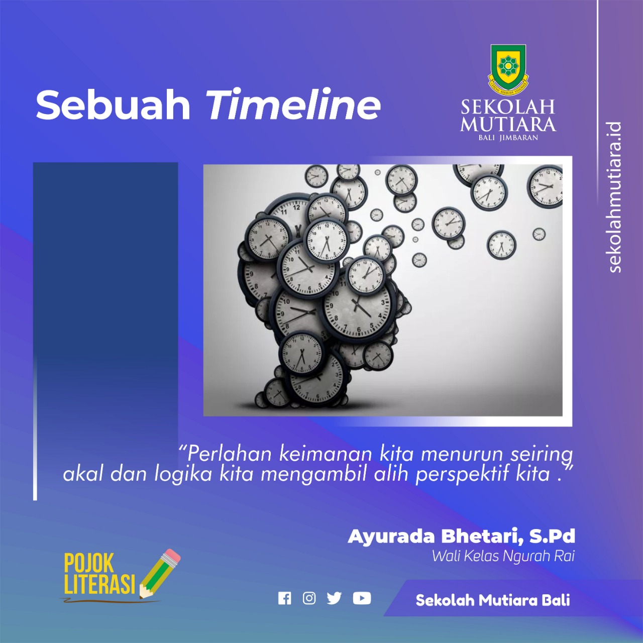 Sebuah Timeline (Garis Waktu)