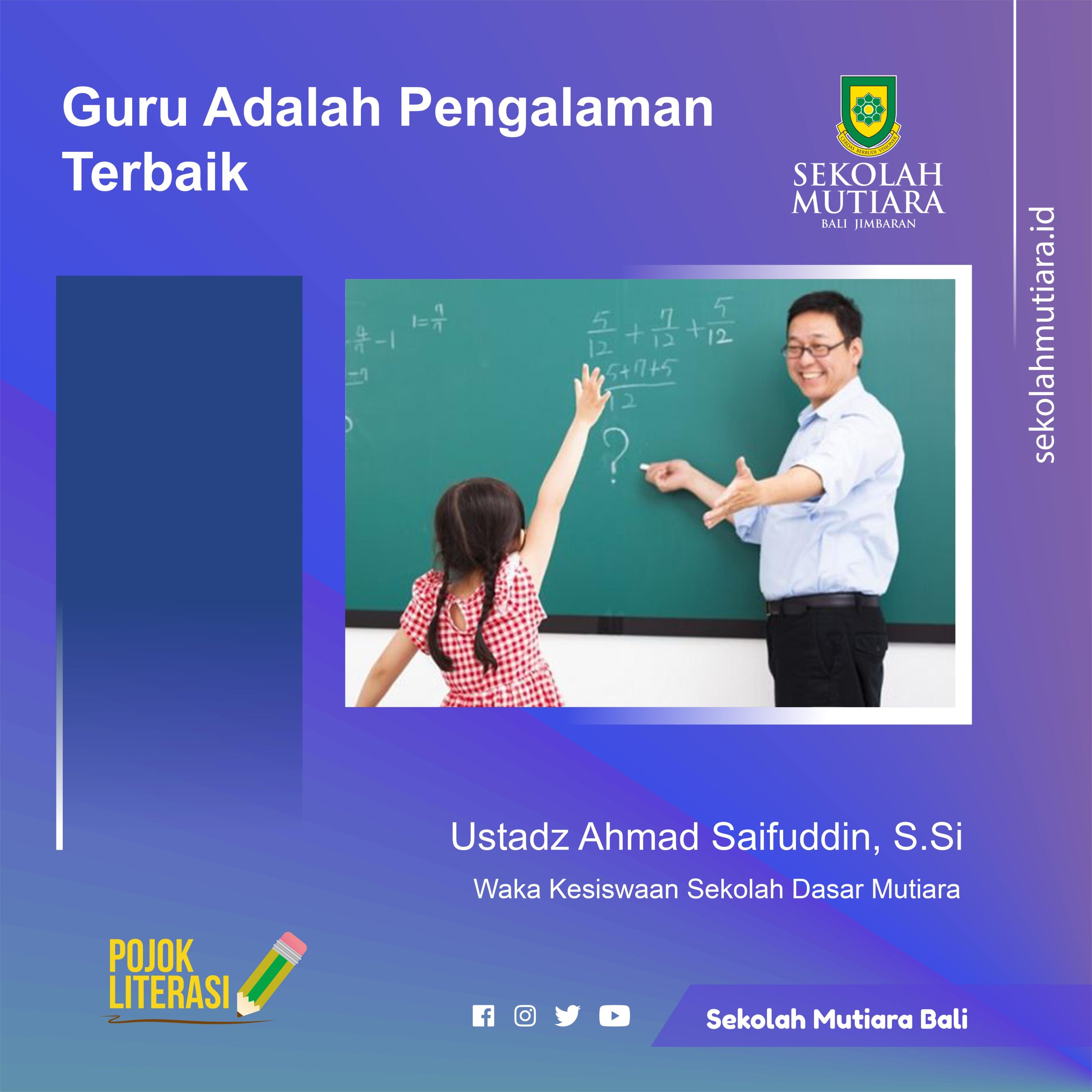 Guru Adalah Pengalaman Terbaik