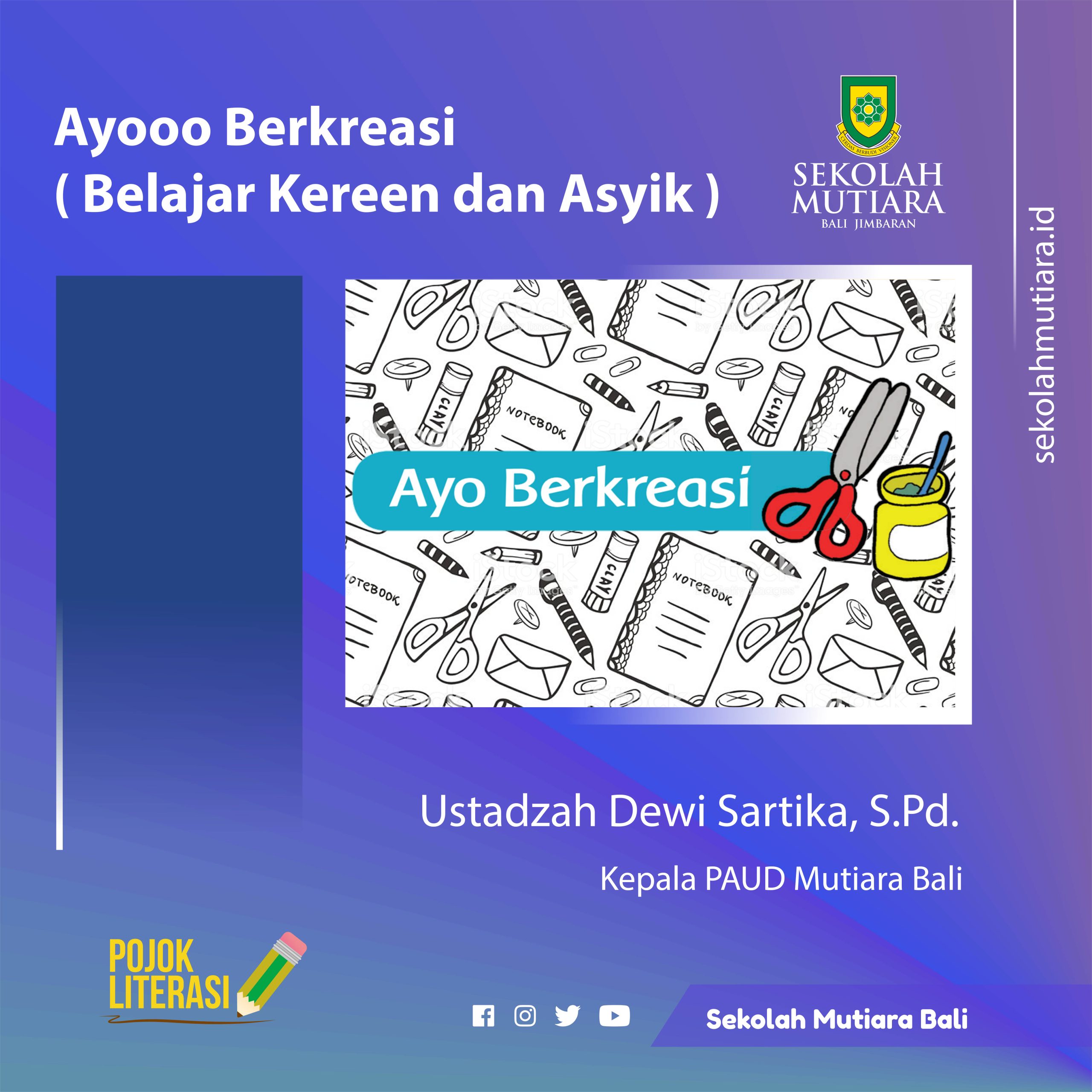 Ayooo Berkreasi ( Belajar Kereen dan Asyik )