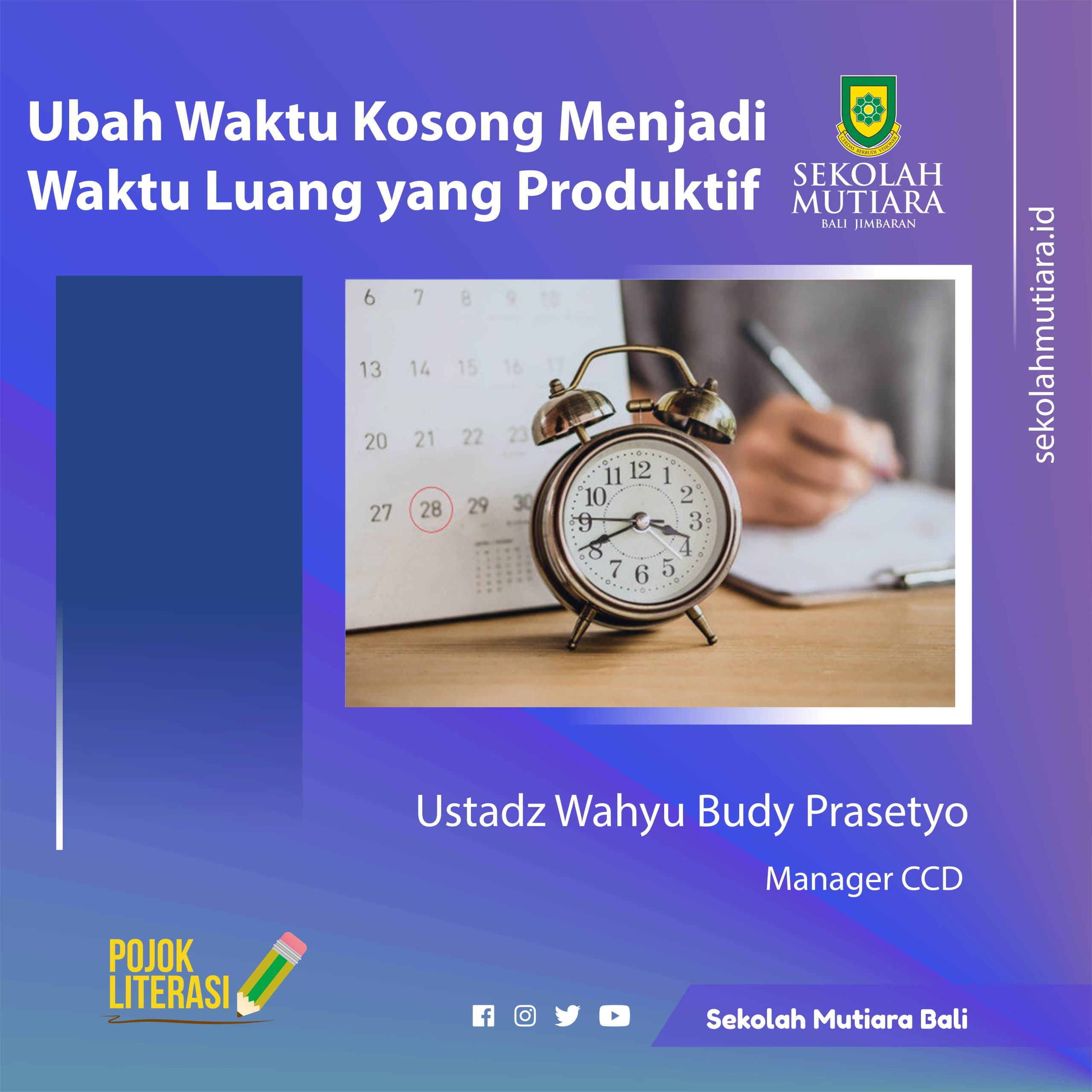 Ubah Waktu Kosong Menjadi Waktu Luang yang Produktif