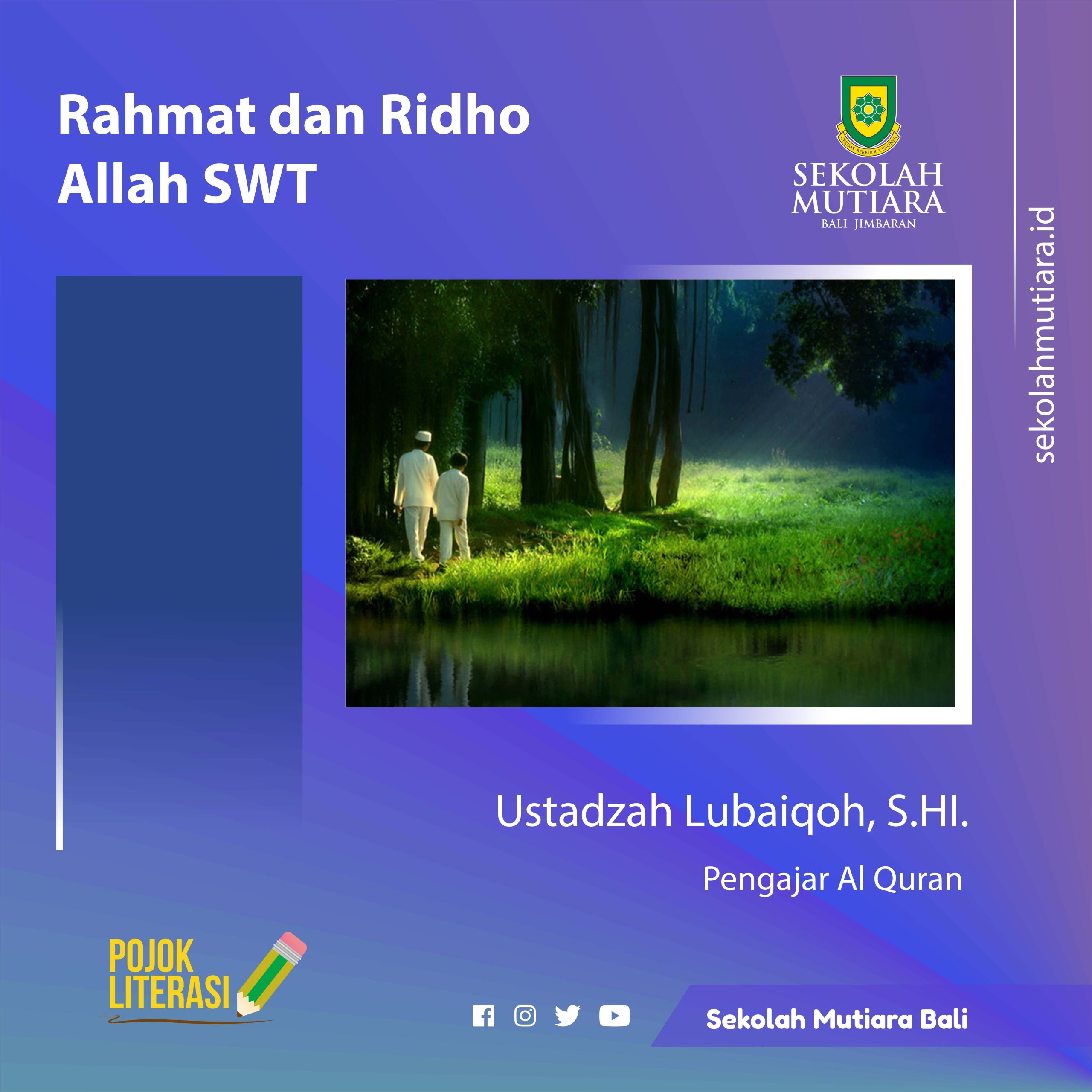 Rahmat dan Ridho Allah SWT