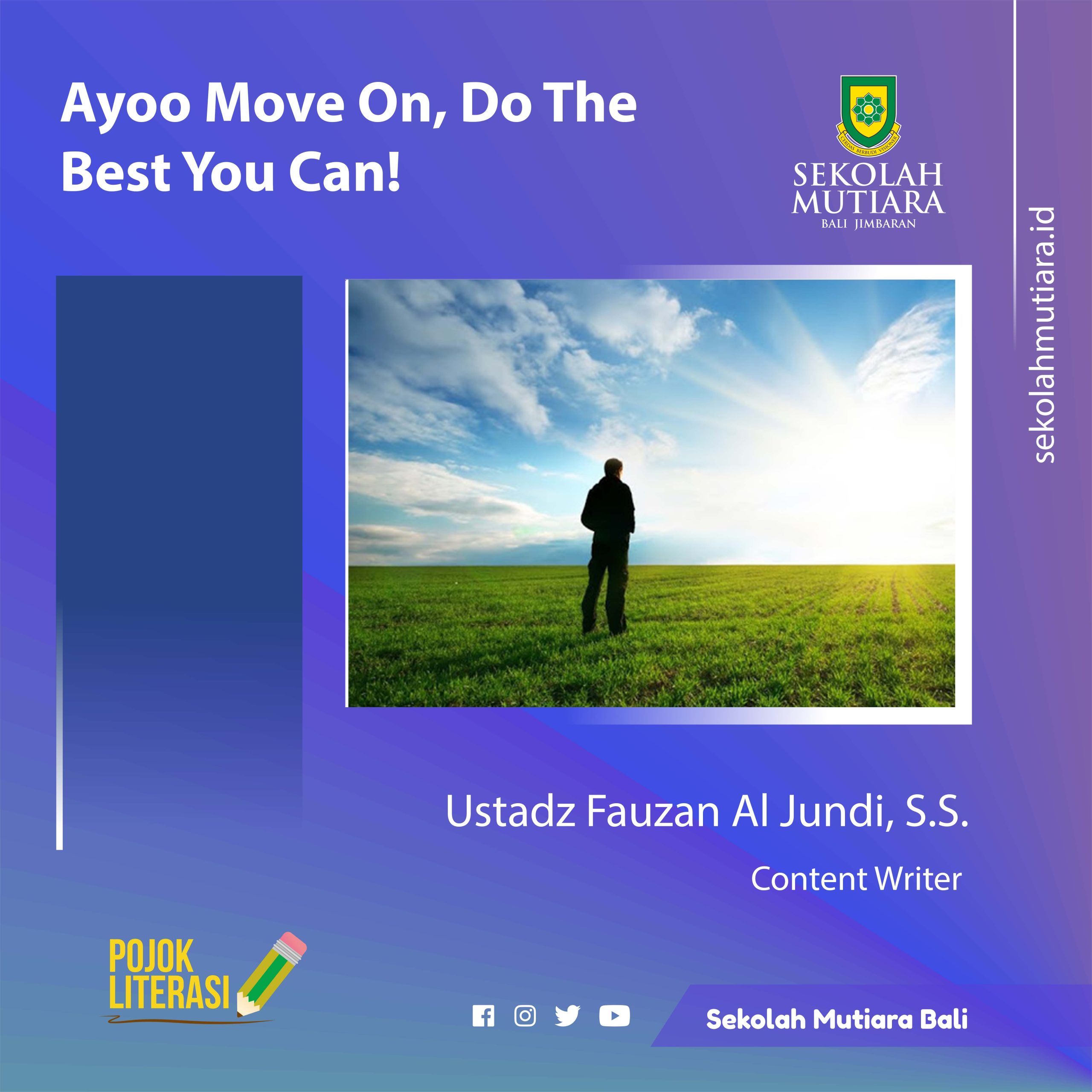 Ayoo Move On, Do The Best You Can!